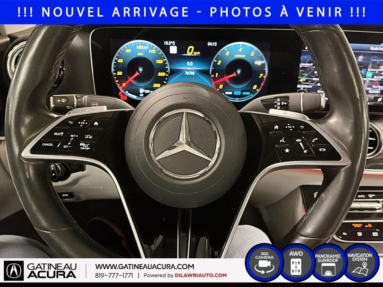 2021 Mercedes-Benz Classe-E E 450 4MATIC Blue Gatineau - photo #13
