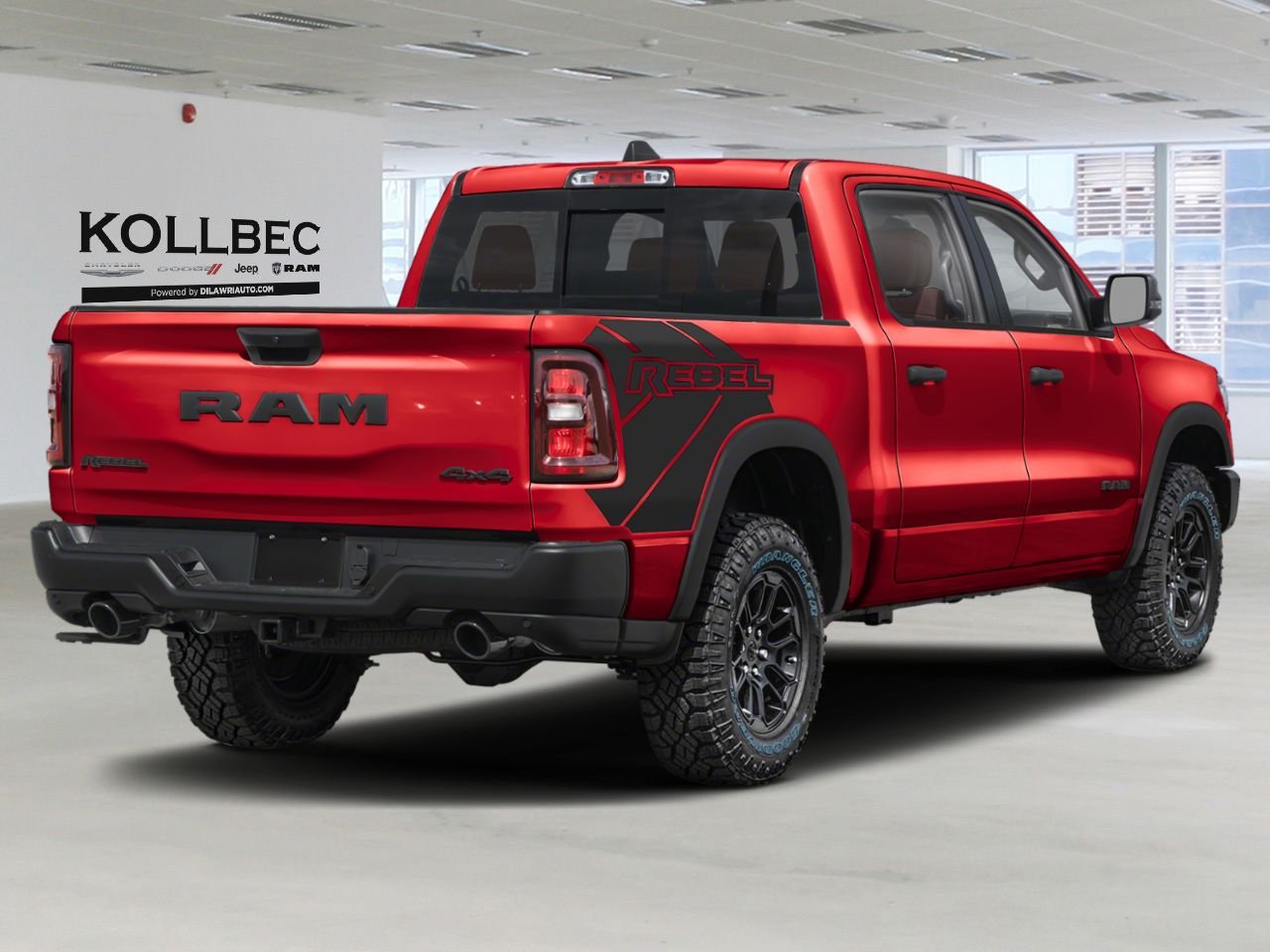 2026 RAM 1500 261570 | Rebel cabine d'équipe 4x4 caisse de 5 pi 7 po Molten Red Pearl Gatineau - photo #1