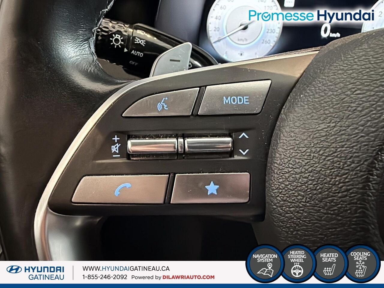 2025 Hyundai Palisade Ultimate Calligraphy *** BLACK EDITION , toute equipe , bas millage *** Black Ottawa & Gatineau - photo #13