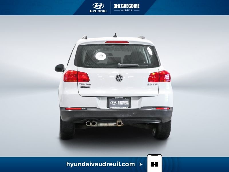 2015 Volkswagen Tiguan White Laval - photo #8