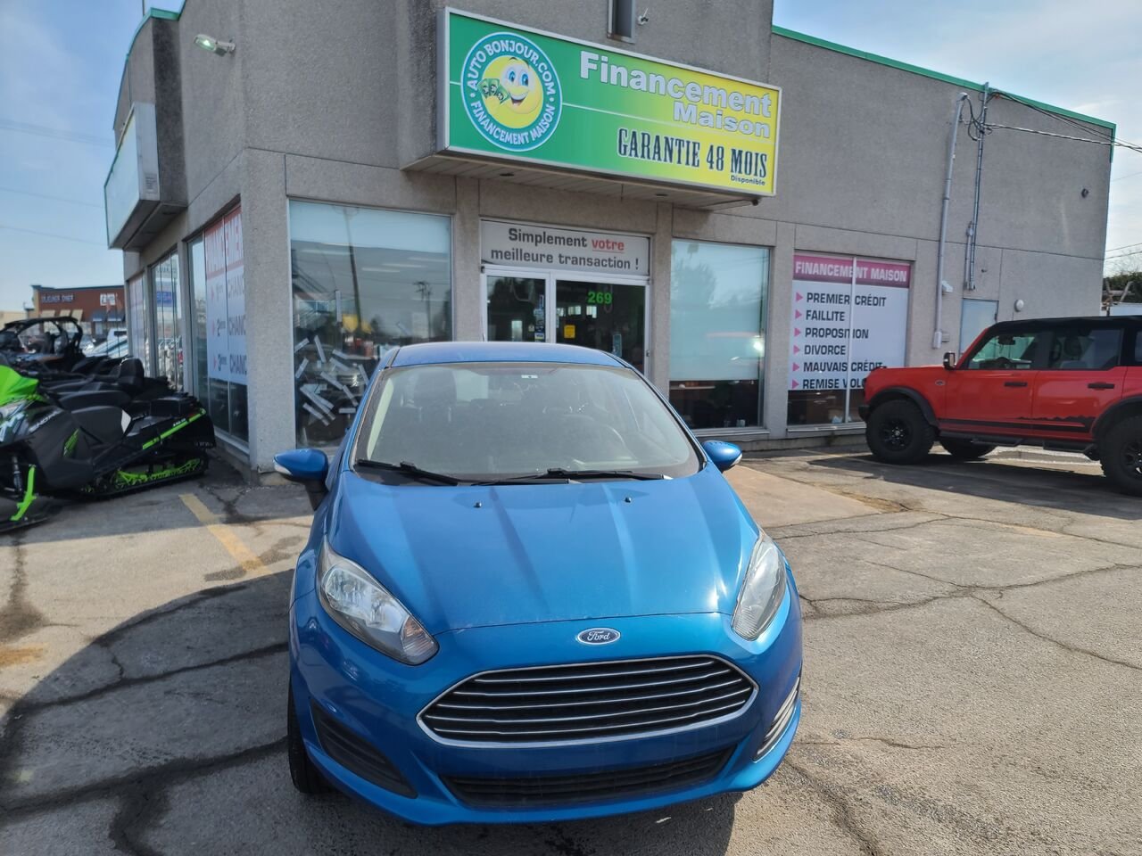 2017 Ford Fiesta Blue  - photo #8