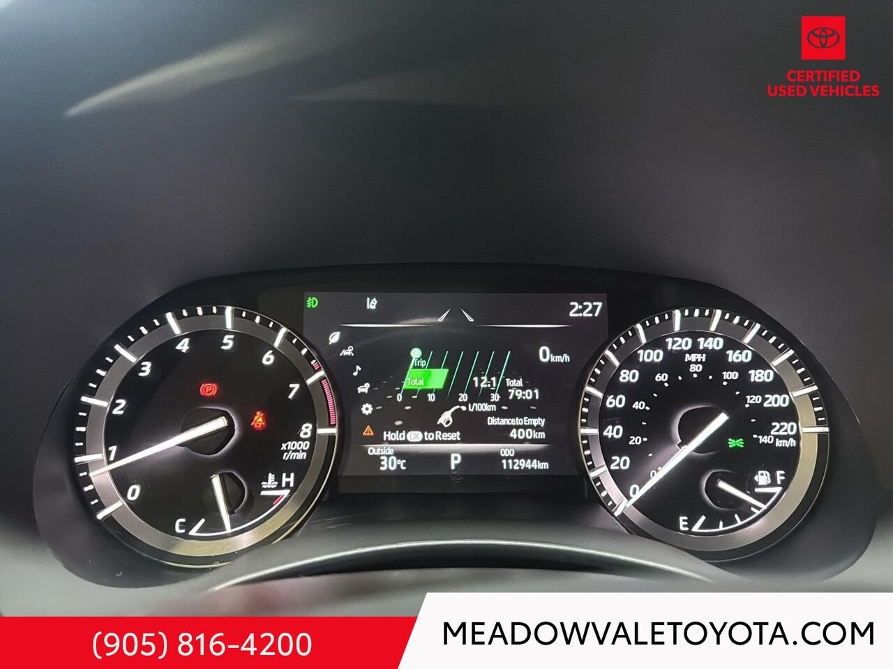 2021 Toyota Highlander One Owner, Clean Car Fax, Power Sunroof, Power Trunk, Power Seat, SofTex Leather Midnight Black Metallic Mississauga - photo #13