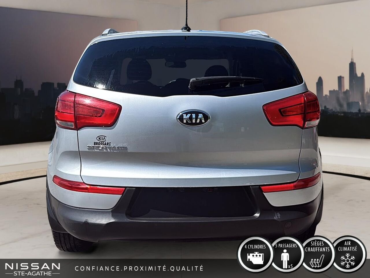 Kia Sportage LX| AWD|BANC CHAUFFANT 2016 Argent Saint-Jérôme - photo #3