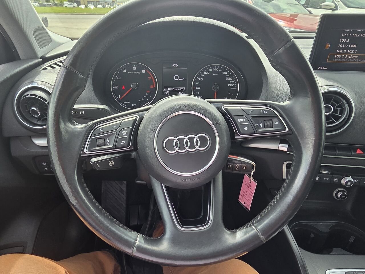 2018 Audi A3 berline Black  - photo #12