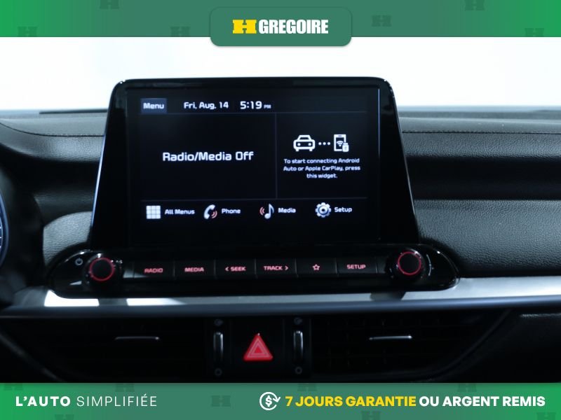 Kia Forte 821509 | LX AUTO AC GR ELEC CAM RECULE BLUETOOTH 2022 Noir Laval - photo #19