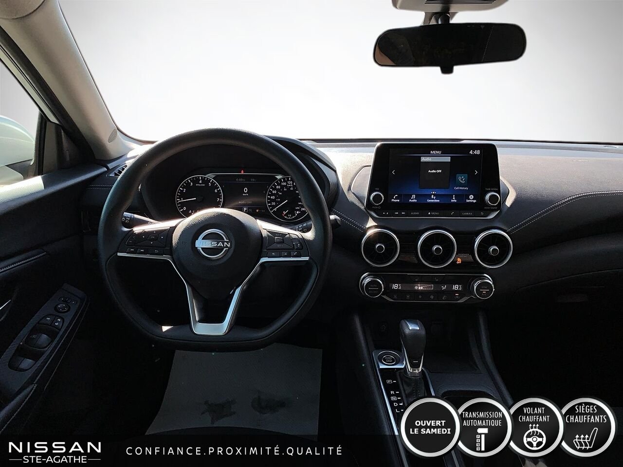 Nissan Sentra SV | CARPLAY | 2024 Blanc Saint-Jérôme - photo #9