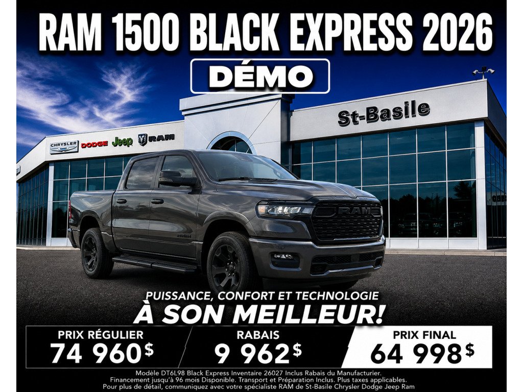 2026 Ram 1500 Grey Saint-Basile-le-Grand - photo #2