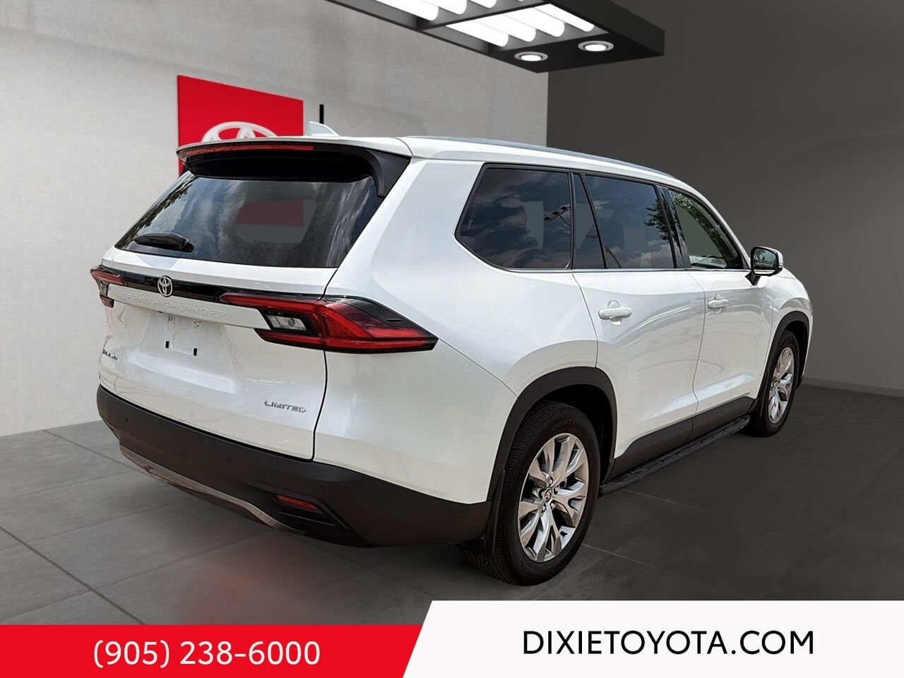 2025 Toyota Grand Highlander HYBRID LIMITED AWD / HEATED AND VENTILATED SEATS / MOONROOF / ALLOY WHEELS / CARPLAY AND ANDROID AUTO White Mississauga - photo #3