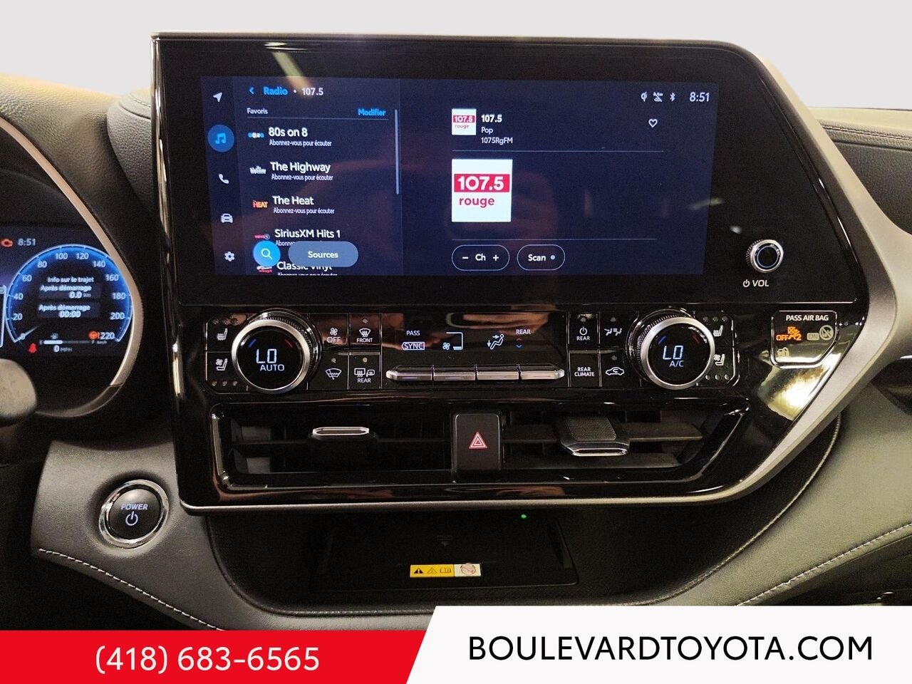 Toyota Highlander 531735A-121 | HYBRIDE LIMITED, AWD 2023 Argent Québec - photo #14