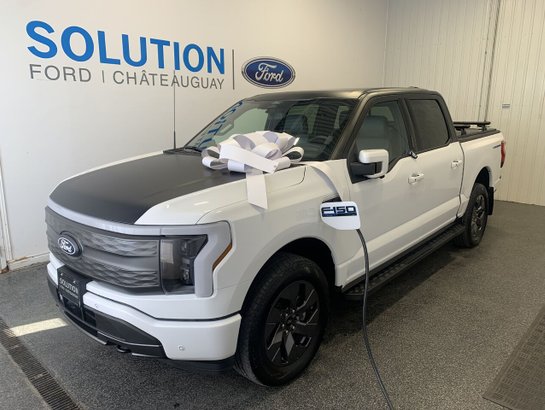 2025 Ford F-150 Lightning 2025 White