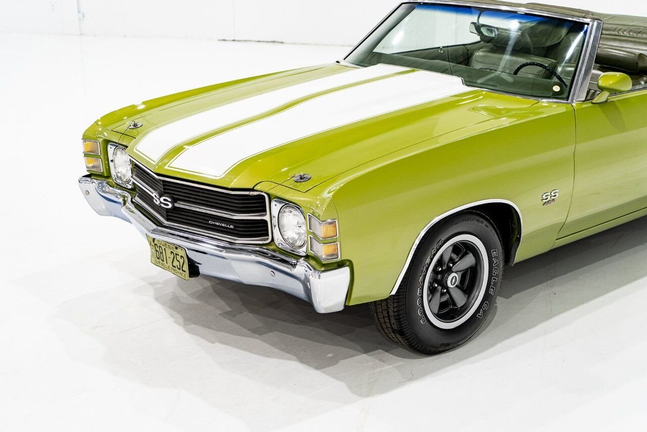 Chevrolet Chevelle SS Matching numbers 454 LS5 4-speed 1971 Vert Montréal - photo #39