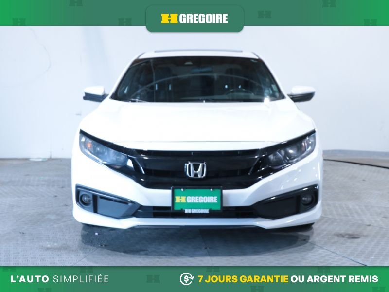 2021 Honda Civic White Laval - photo #1