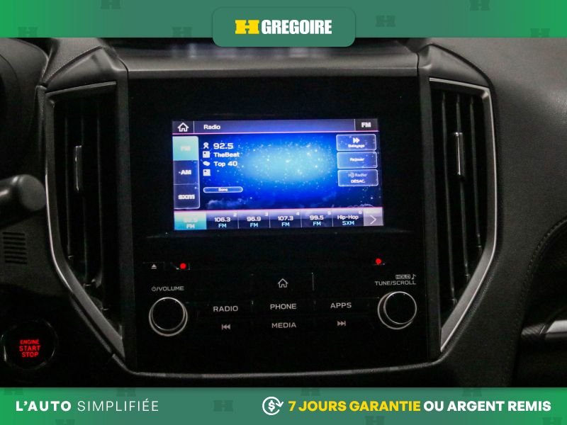 Subaru Forester 822460 | Convenience AWD AUTO AC CUIR GR ELECT CAM RECUL BL 2020 Noir Laval - photo #21