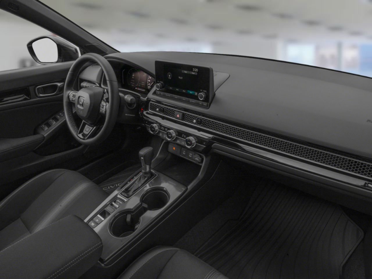 2026 Honda Civic hybride berline Sport eCVT Grey Gatineau - photo #11