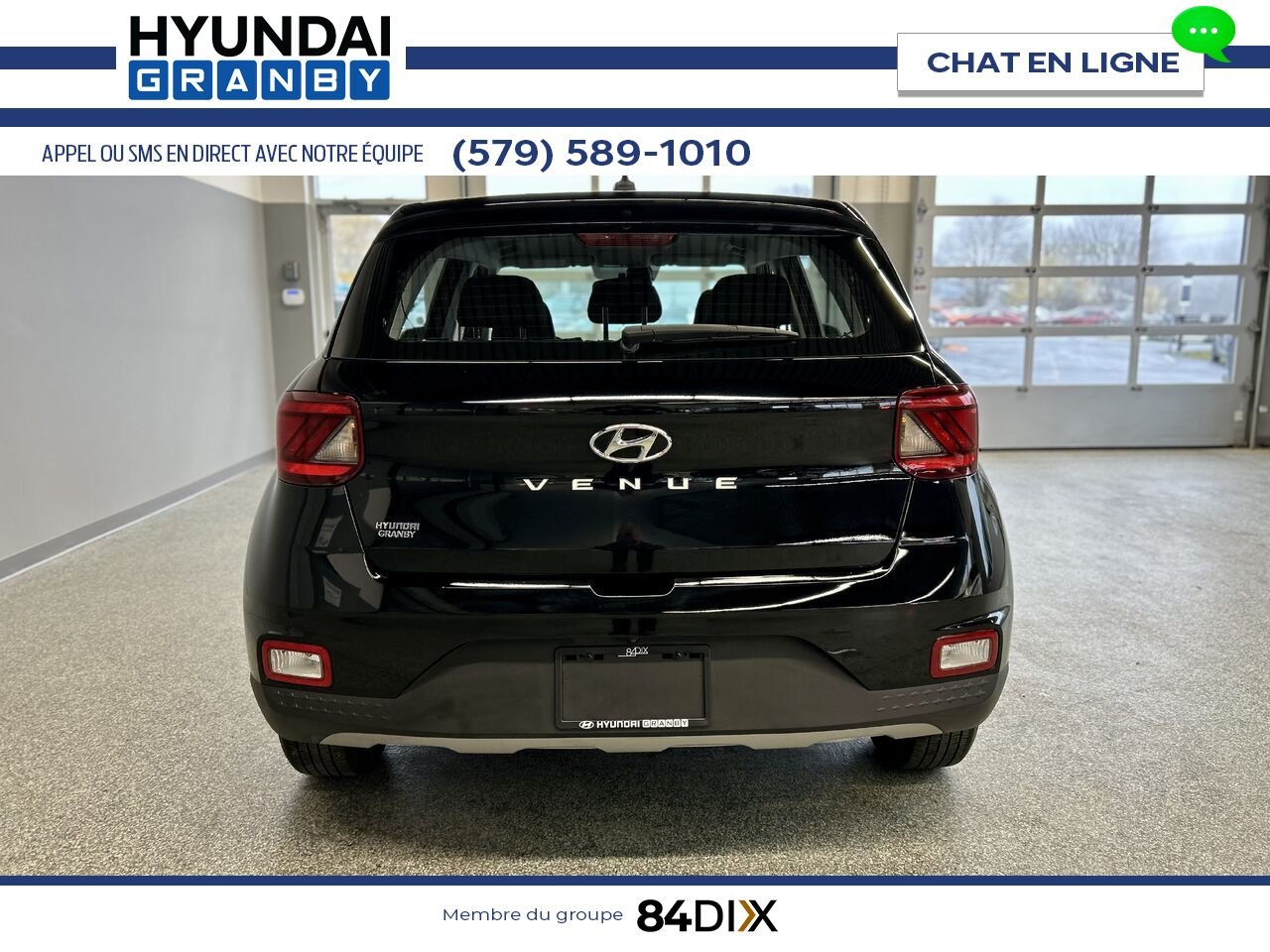 2024 Hyundai Venue Black Granby - photo #5