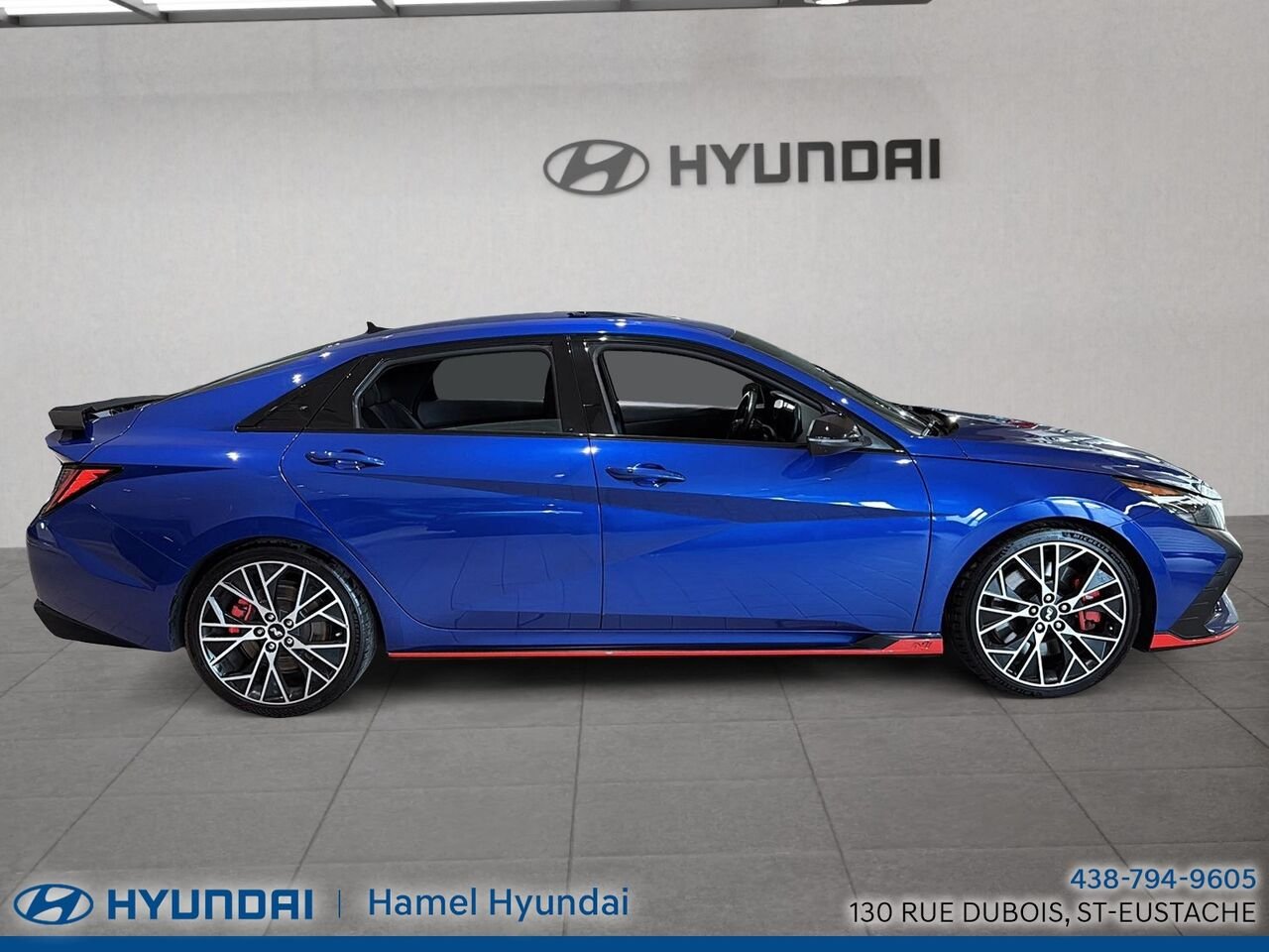 2023 Hyundai Elantra N Blue Saint-Eustache - photo #1
