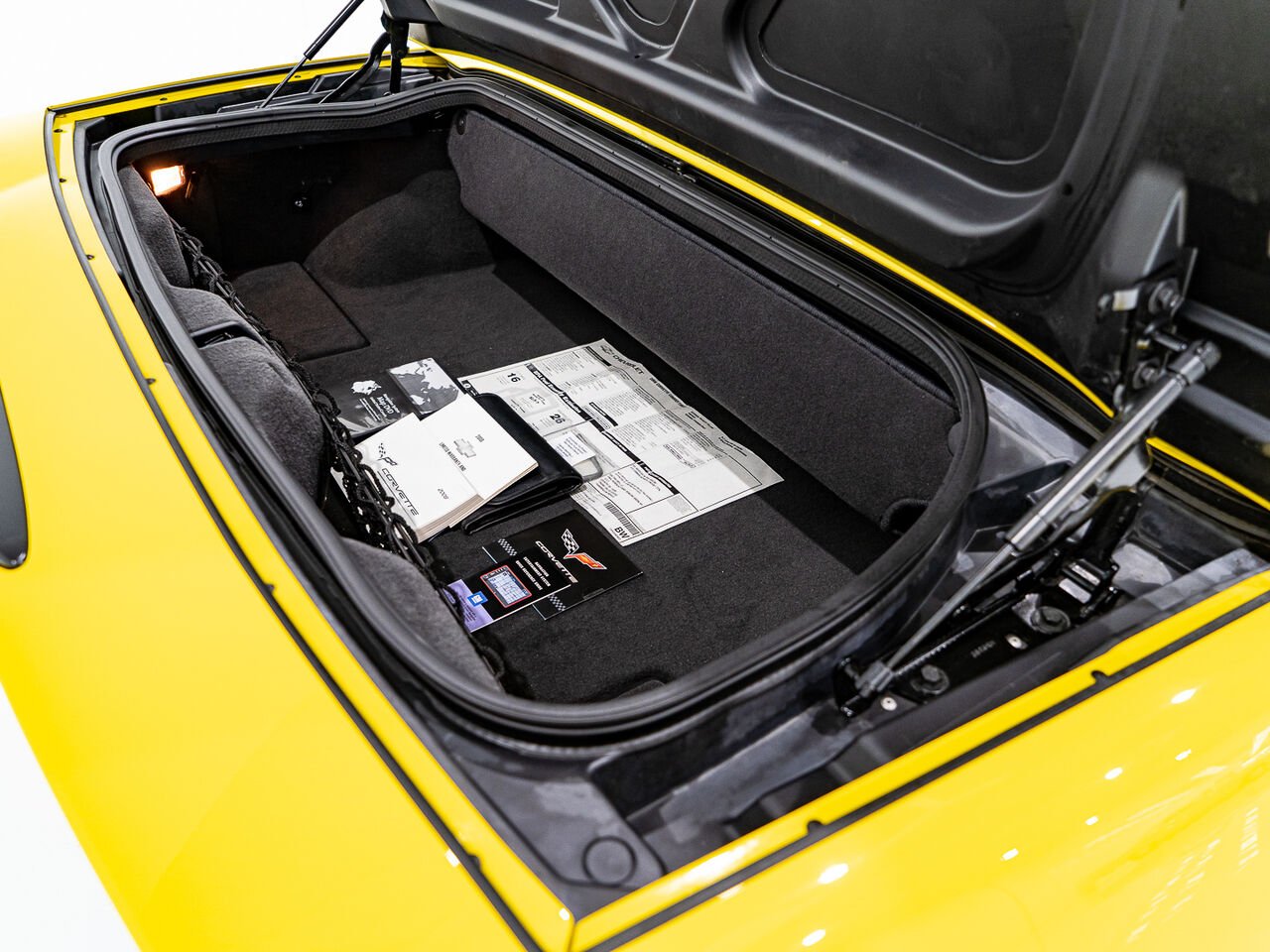 2008 Chevrolet Corvette With only 900km (563mi) From new with window sticker Yellow Kirkland - photo #61