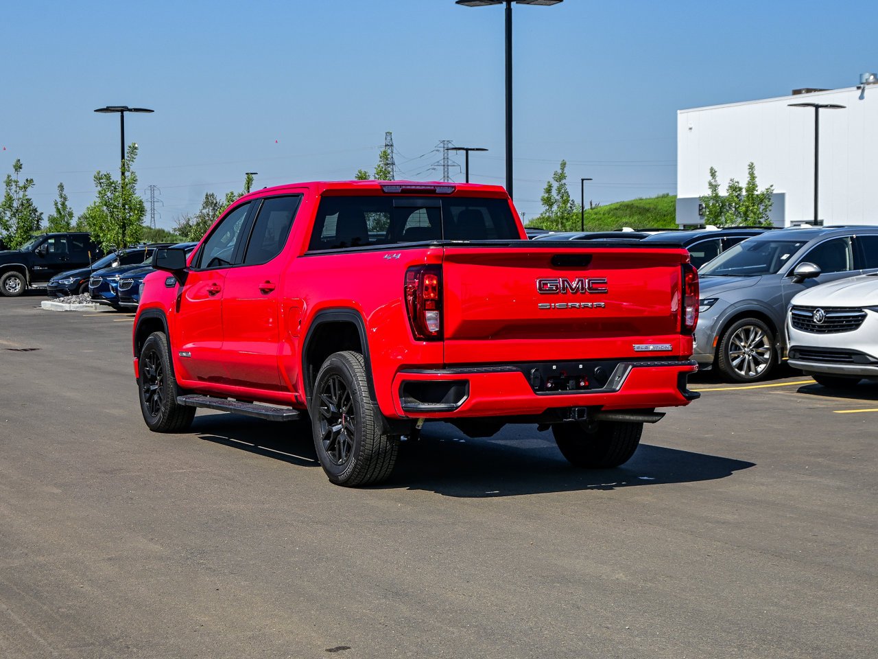 2025 GMC Sierra 1500 4WD Crew Cab 147 Elevation Red Sherwood Park - photo #10