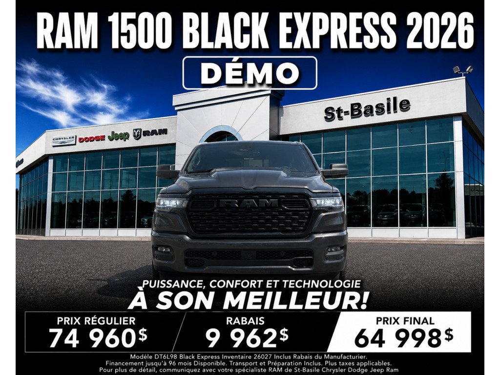2026 Ram 1500 Grey Saint-Basile-le-Grand - photo #1