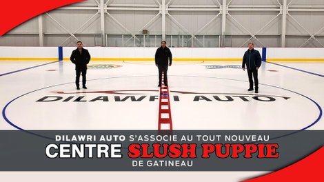 C&rsquo;EST UN GRAND JOUR À GATINEAU : PREMIERS COUPS DE PATIN AU CENTRE SLUSH PUPPIE!