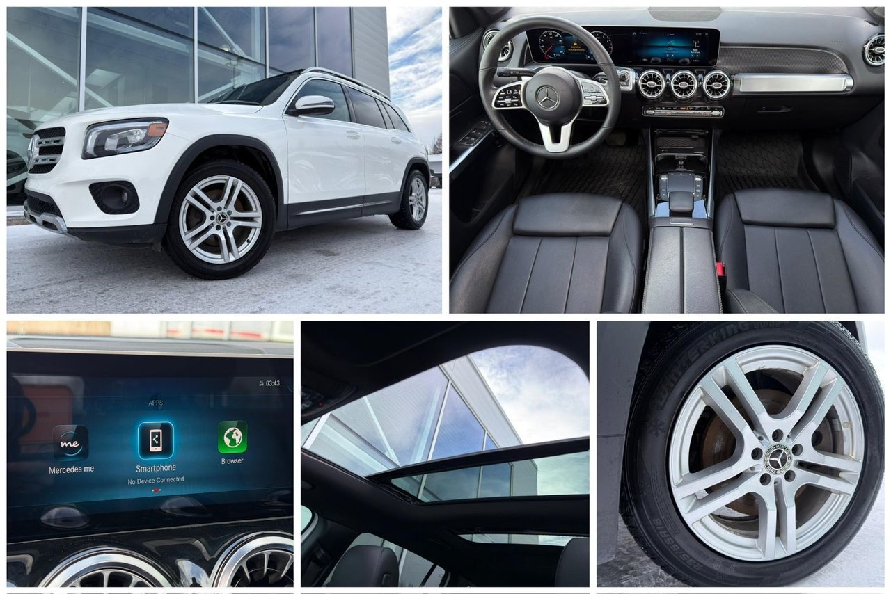 2021 Mercedes-Benz GLB White Notre-Dame-des-Prairies - photo #18