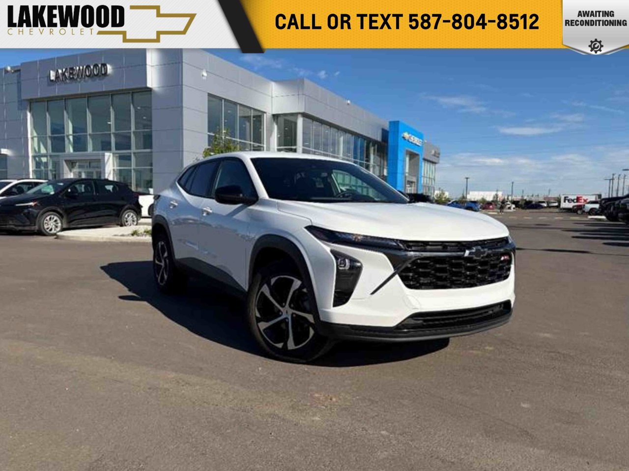 2025 Chevrolet Trax FWD 4dr 1RS White Sherwood Park - photo #0