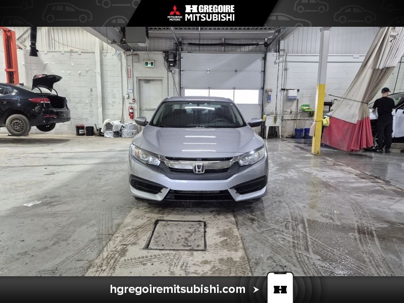 Honda Civic MH4468 | LX * Automatique* Caméra * Siege Chauffant 2016 Gris Laval - photo #1