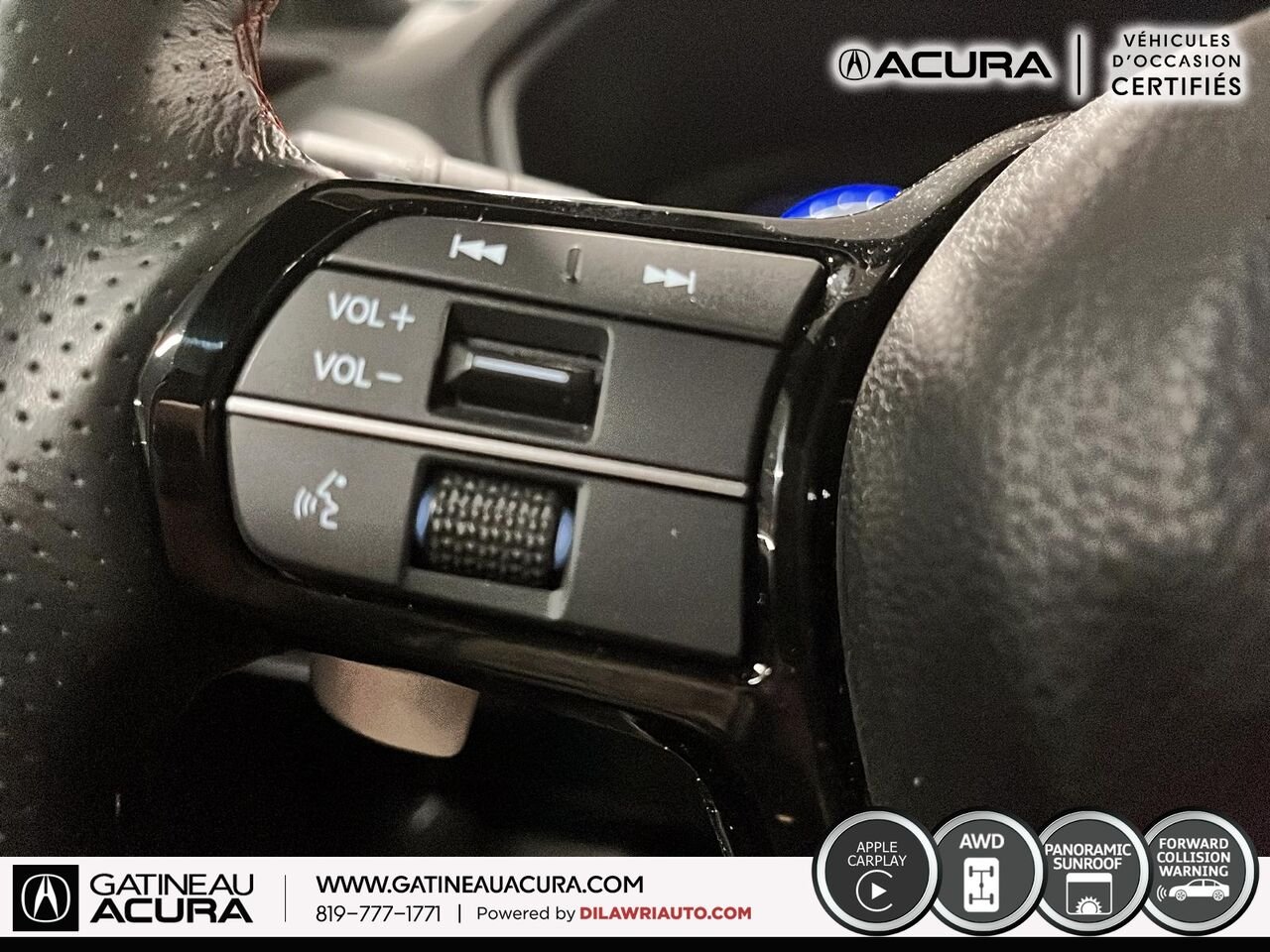 Acura ADX A-Spec AWD 2025 Blanc Ottawa & Gatineau - photo #11