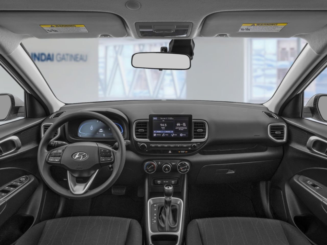 Hyundai Venue Essential IVT 2023 Bleu intense Ottawa & Gatineau - photo #7