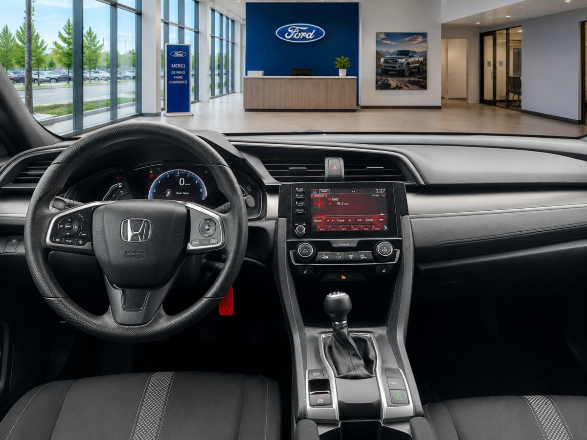 Honda Civic 2020 Noir La Sarre - photo #5