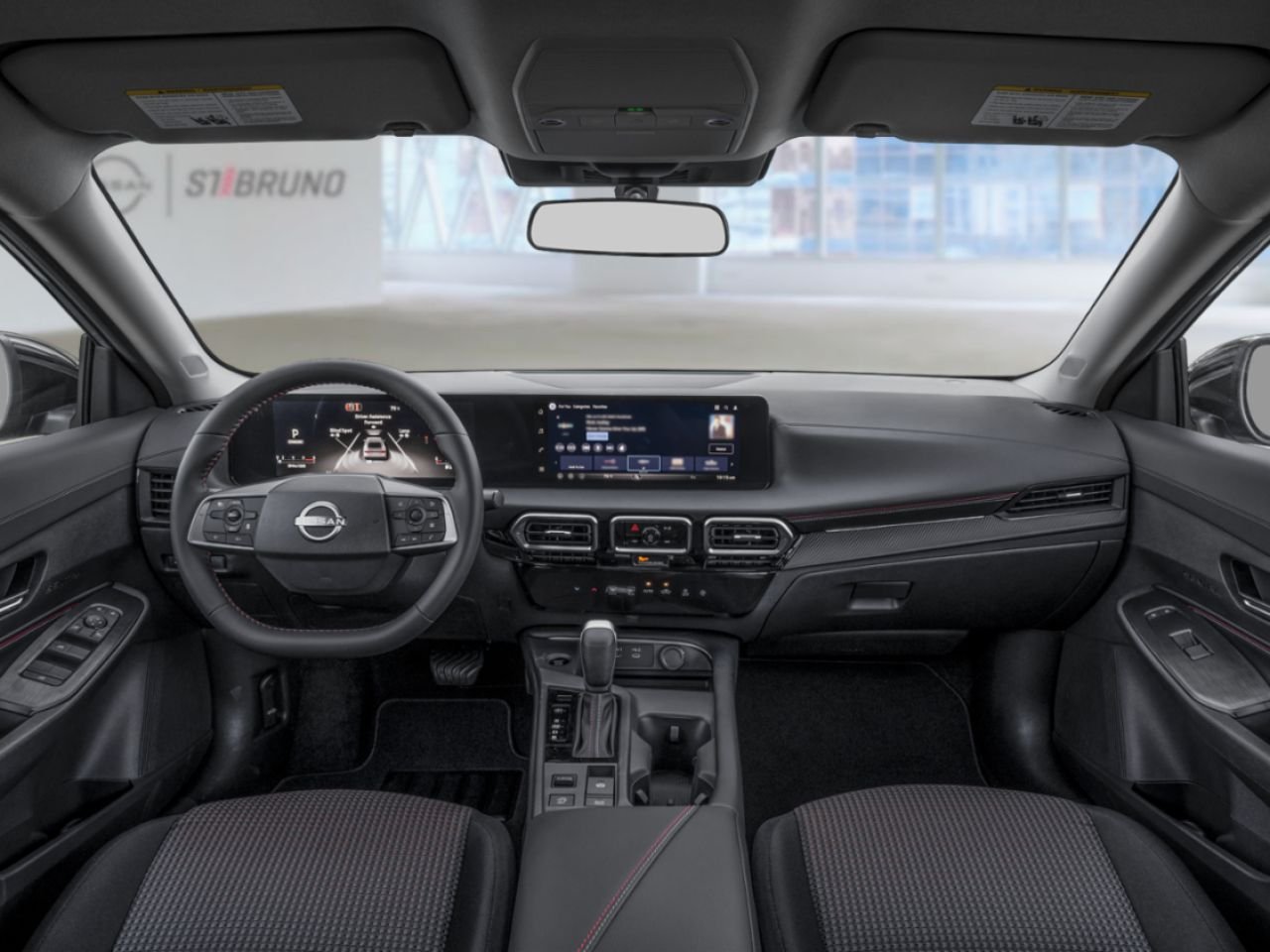Nissan Sentra 2026 Blanc d'Aspen triple couche/Noir intense Saint-Basile-le-Grand - photo #7