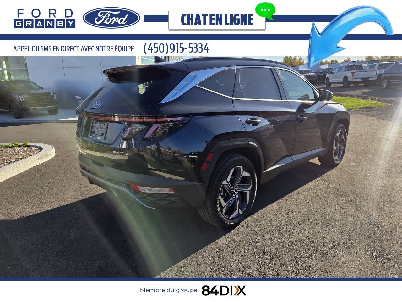 2024 Hyundai Tucson Hybrid Blue Granby - photo #6