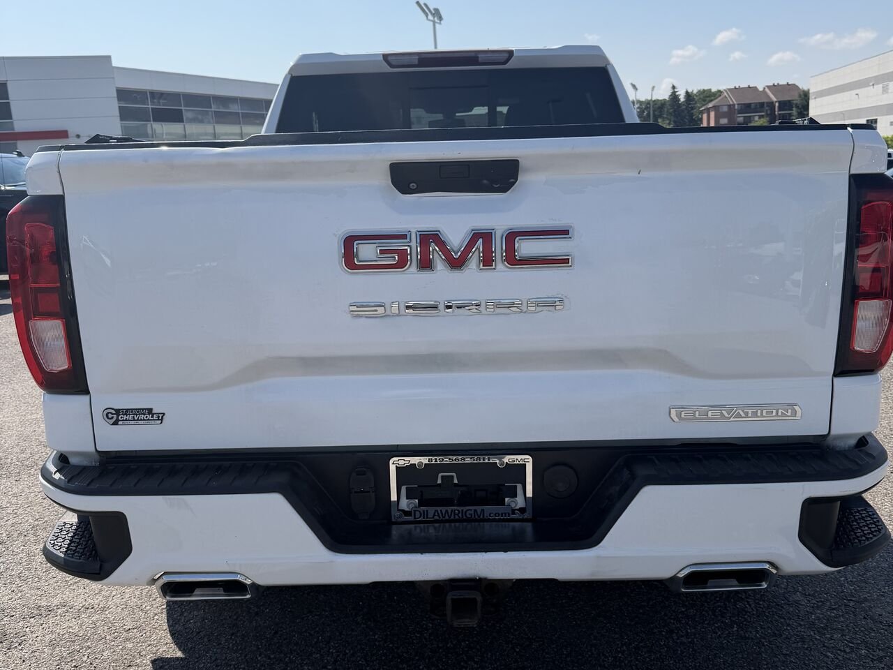2021 GMC SIERRA K1500 ELEVATION Elevation cabine multiplace 4RM 157 po White Ottawa & Gatineau - photo #13