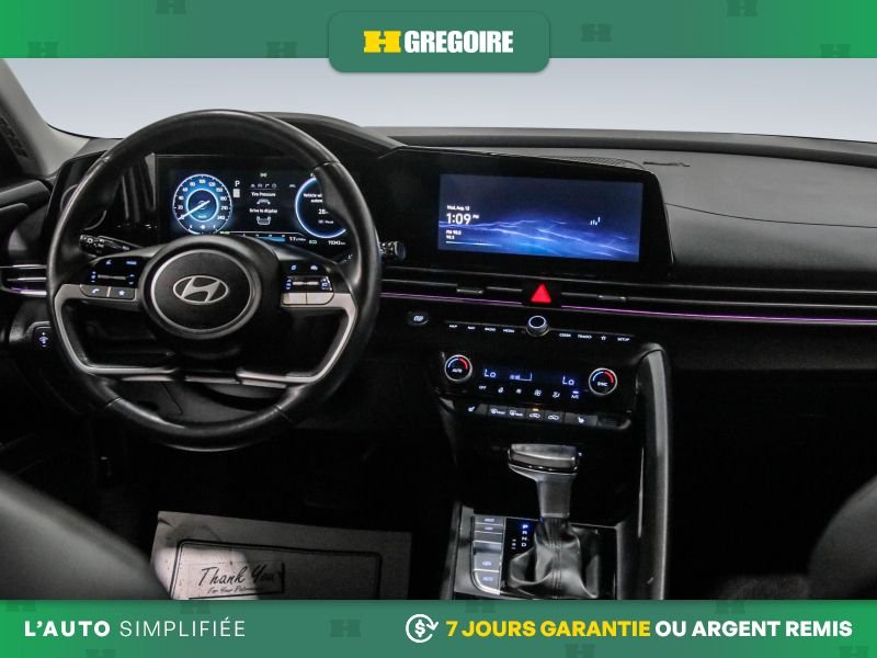 Hyundai Elantra 821992 | Luxury AUTO AC CUIR TOIT NAV MAGS CAM RECUL BLEUTO 2025 Argent Laval - photo #17