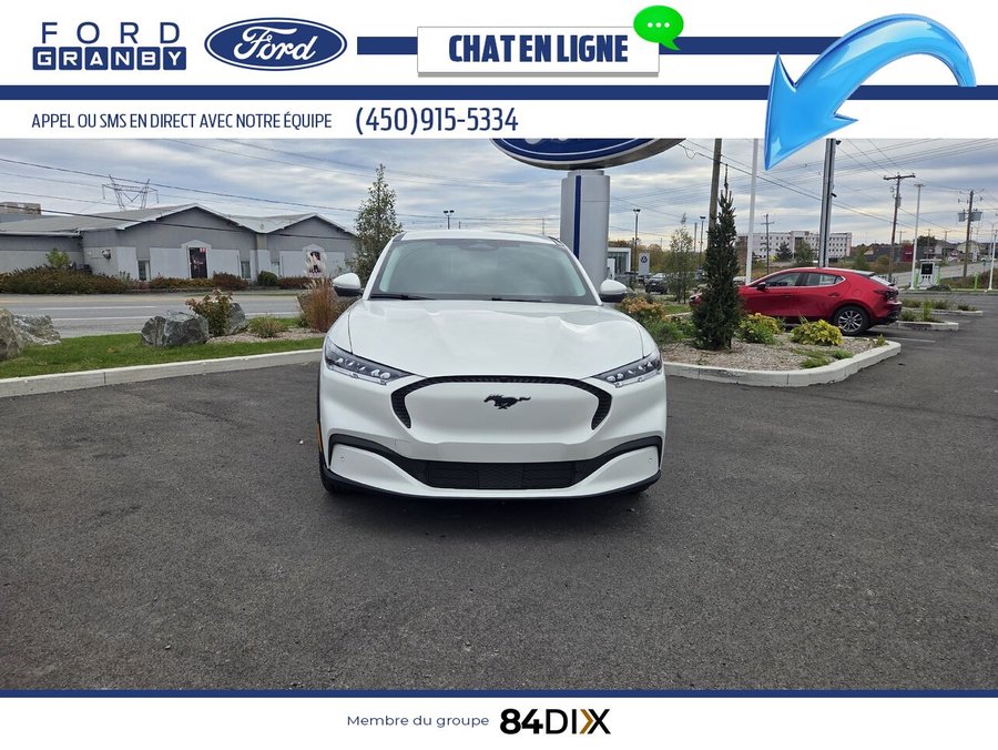 Ford Mustang Mach-E Sélect TI 2022 Blanc