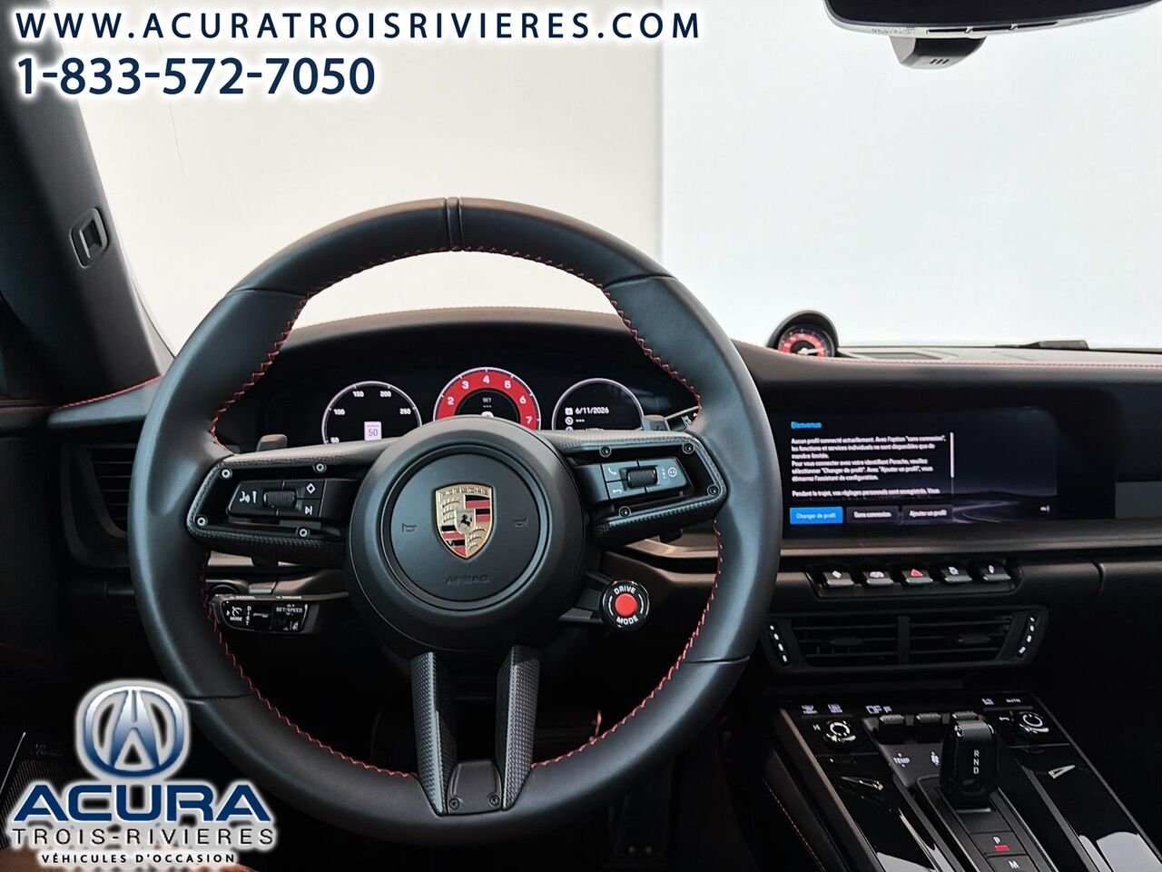 Porsche 911 TARGA 4 GTS T-HYBRID 2026 Rouge Trois-Rivières - photo #34