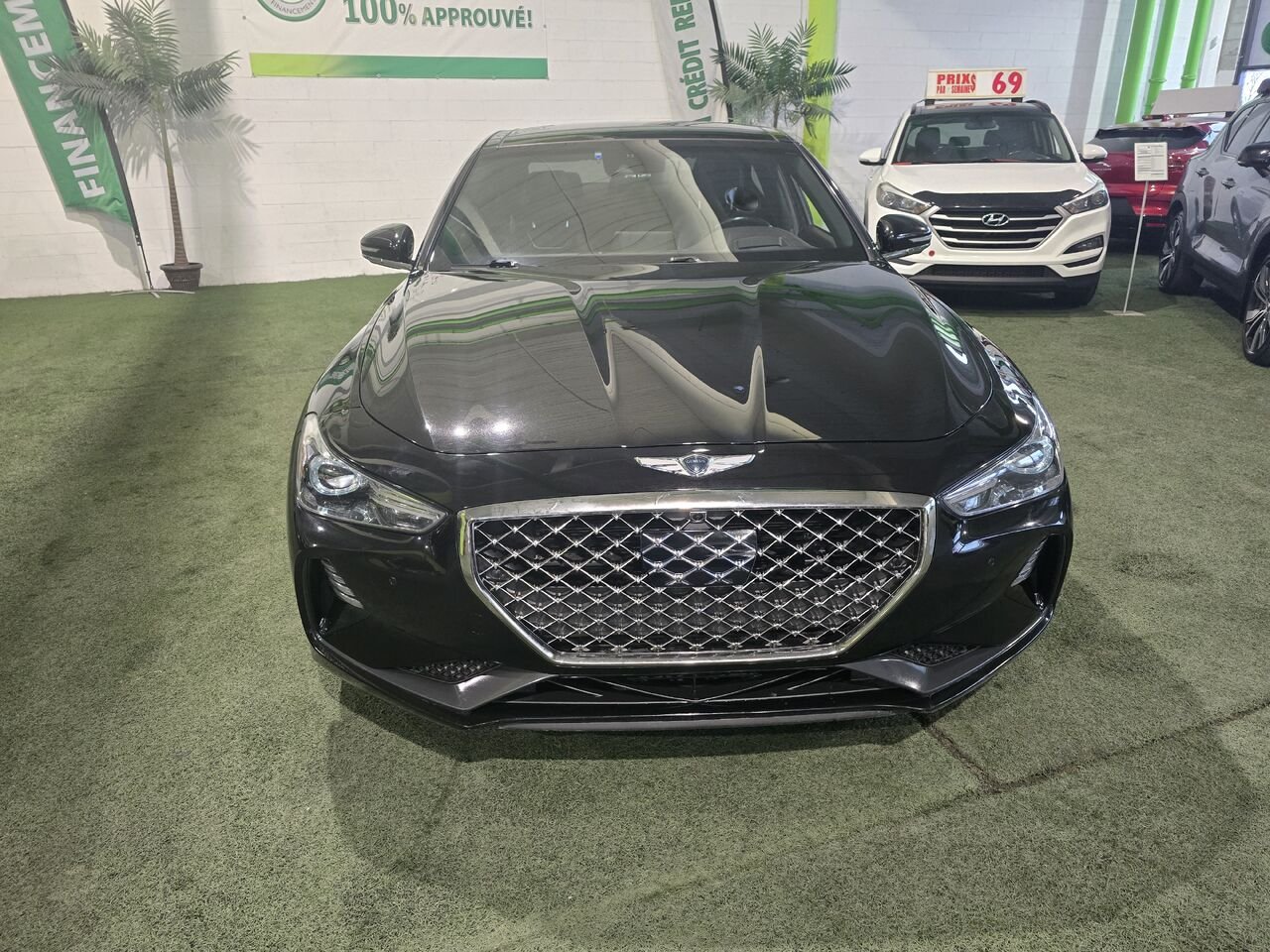 Genesis G70 2019 Noir Longueuil, - photo #8