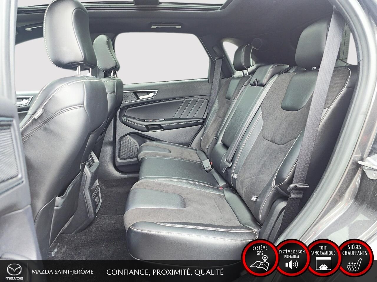 2020 Ford Edge ST | TOIT PANO | AWD | CUIR | Grey Saint-Jérôme - photo #23