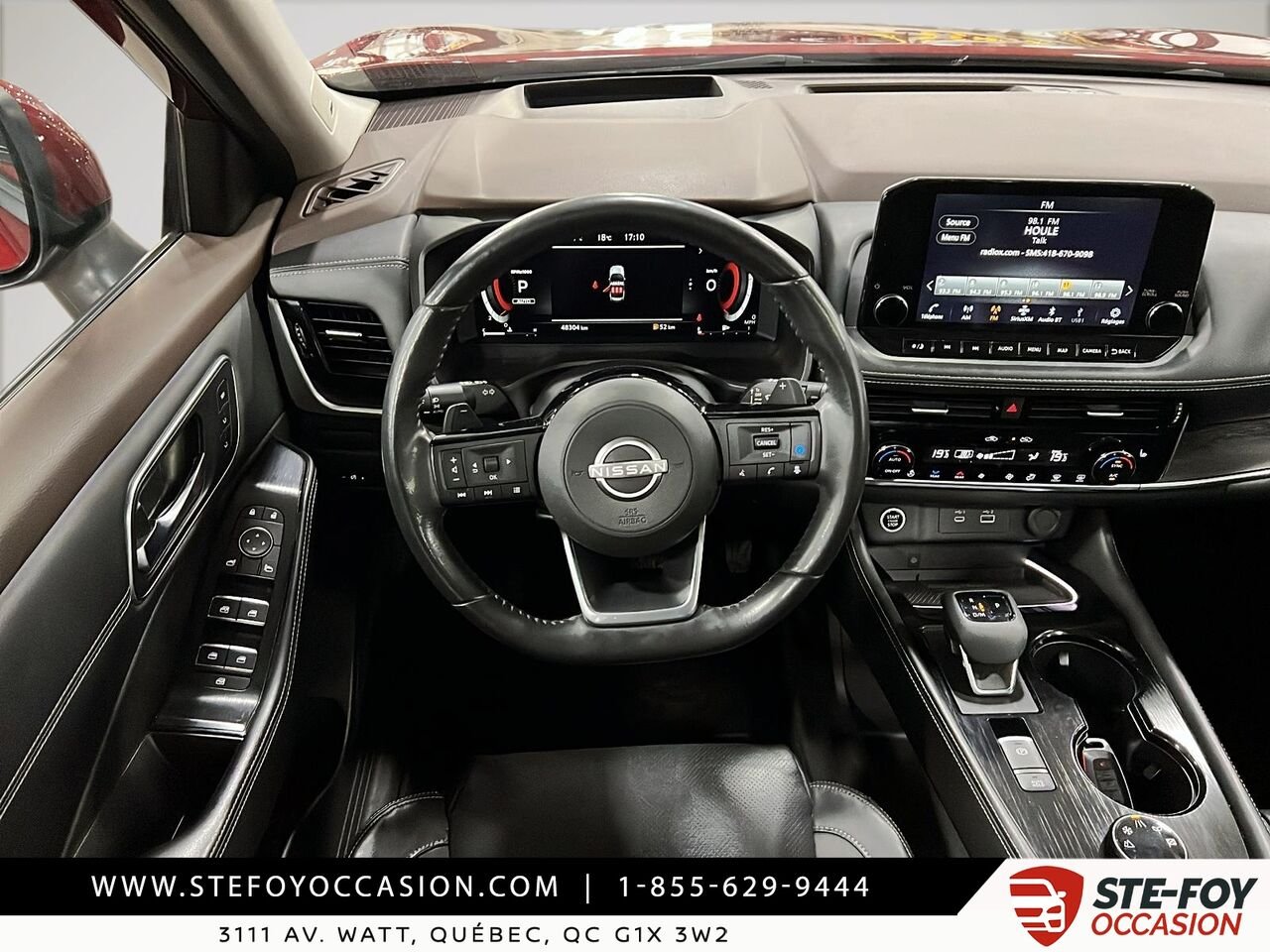 Nissan Rogue Platine 4WD Cuir 2023 Rouge Québec - photo #13