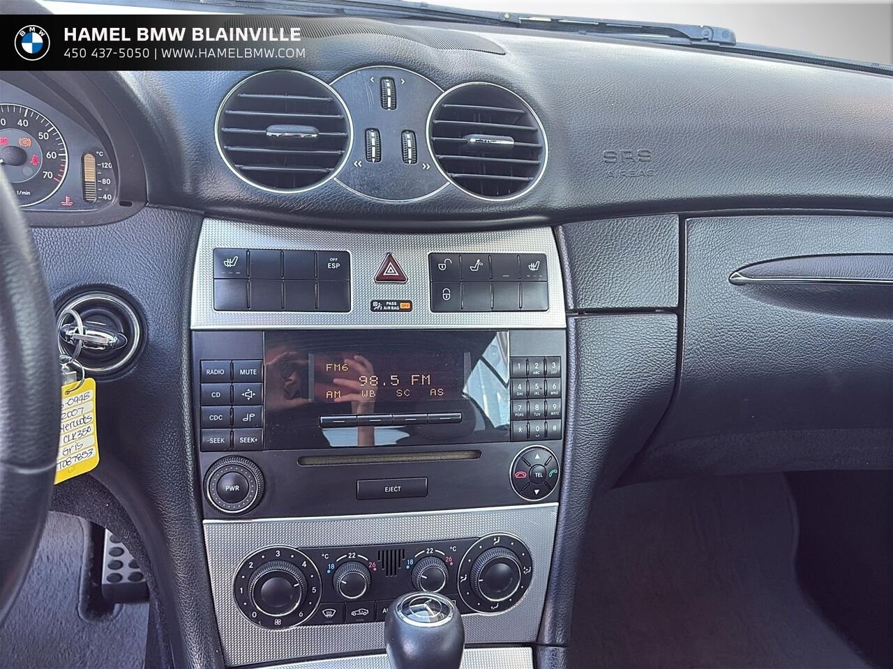 2007 Mercedes-Benz Classe-CLK 2 portes Cabriolet, 3,5 L Silver Blainville - photo #16
