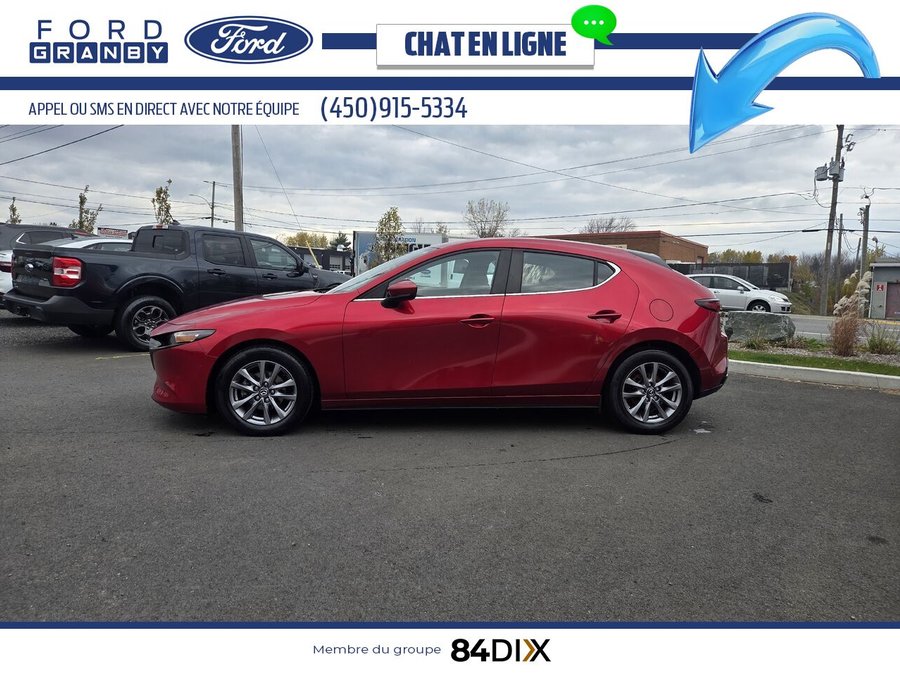 2020 Mazda Mazda3 Sport Red