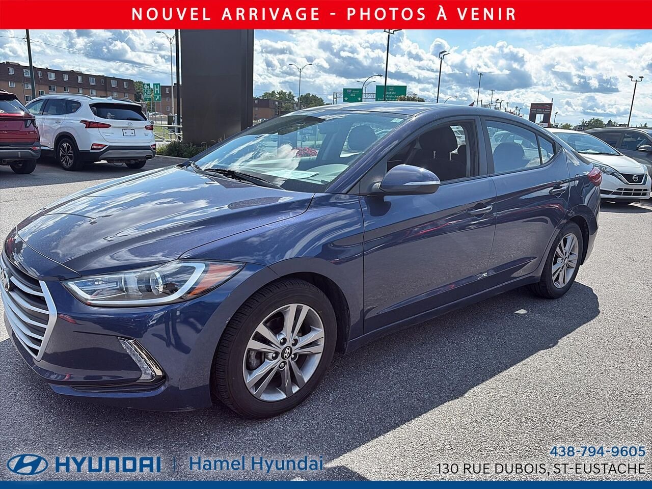 Hyundai Elantra 2018 Bleu Saint-Eustache - photo #2