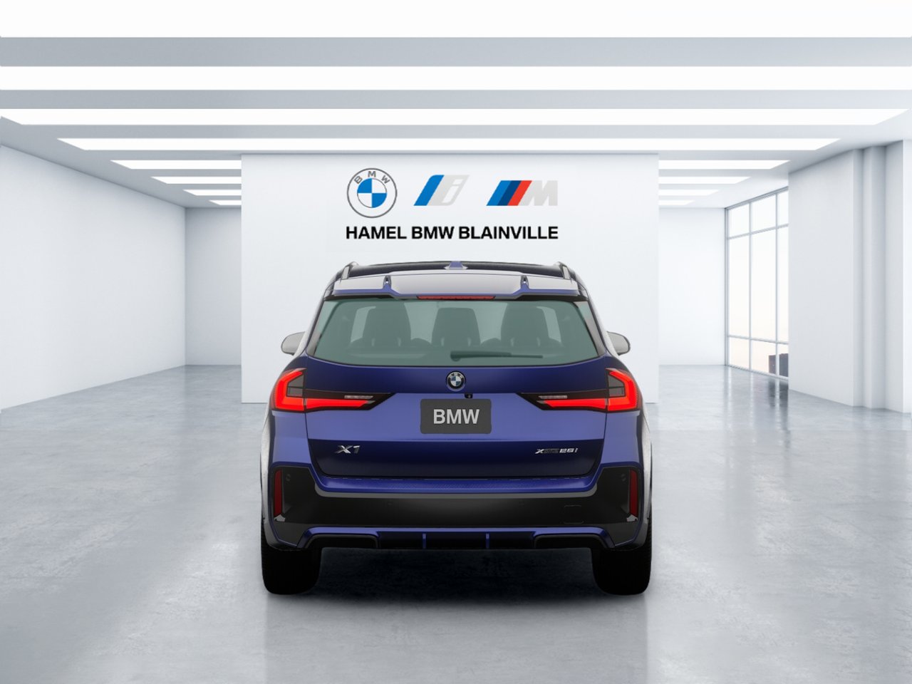 2026 BMW X1 xDrive28i Frozen Portimao Blue Metallic Blainville - photo #4