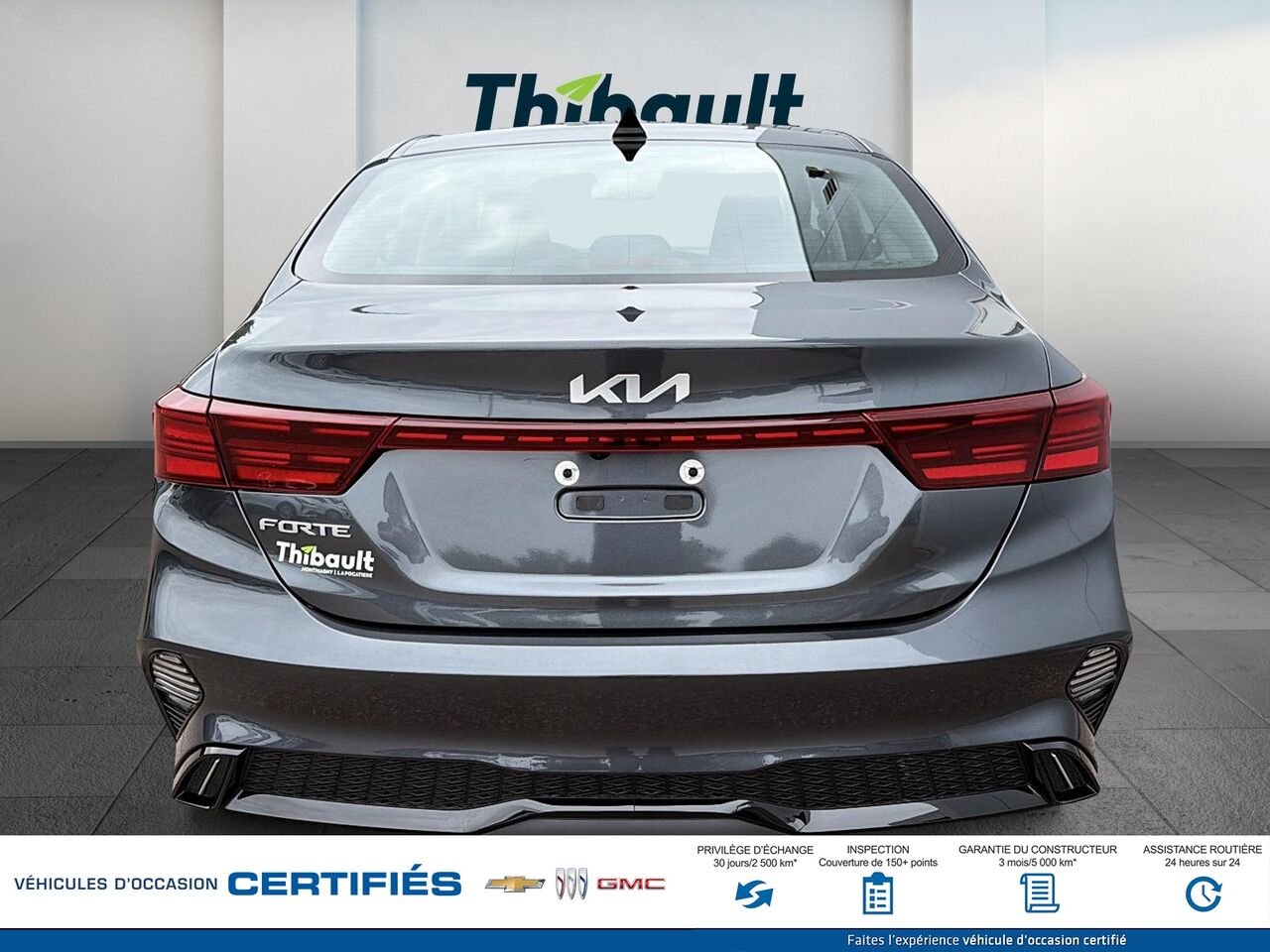 KIA FORTE EX IVT 2023 Gris Montmagny - photo #2