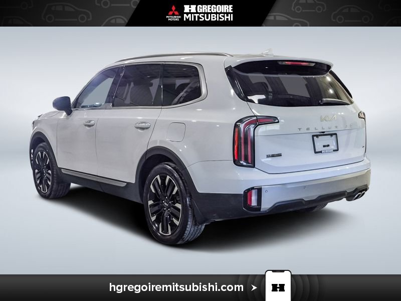 Kia Telluride MH4495 | SX Limited * AWD * Cuir * Carplay * Mags * Toit 2023 Blanc Laval - photo #5