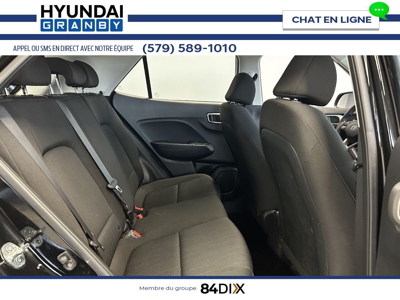 2024 Hyundai Venue Black Granby - photo #24