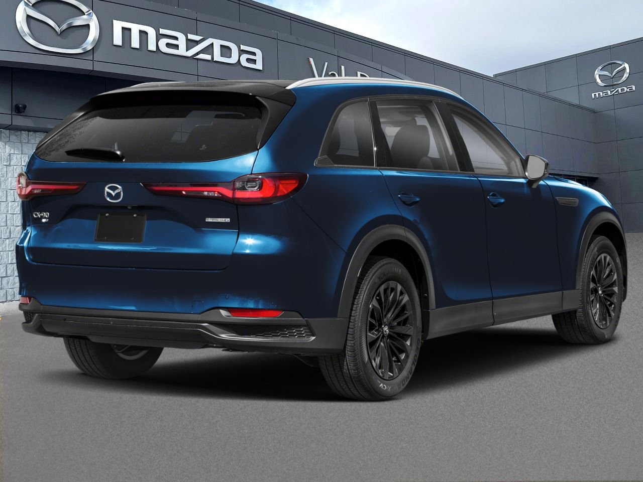 Mazda CX-90 hybride léger GS-L TI 2026 Bleu cristal foncé mica Val-David - photo #0