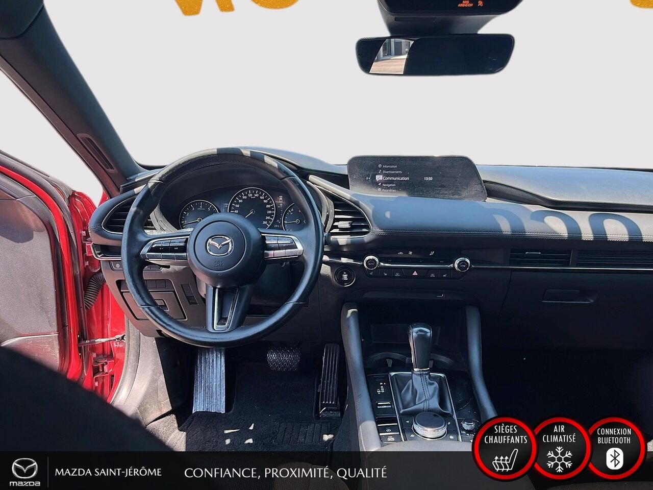 2019 Mazda Mazda3 Sport GT | TOIT OUVRANT | MAGS | AUTOMATIQUE | Red Saint-Jérôme - photo #22