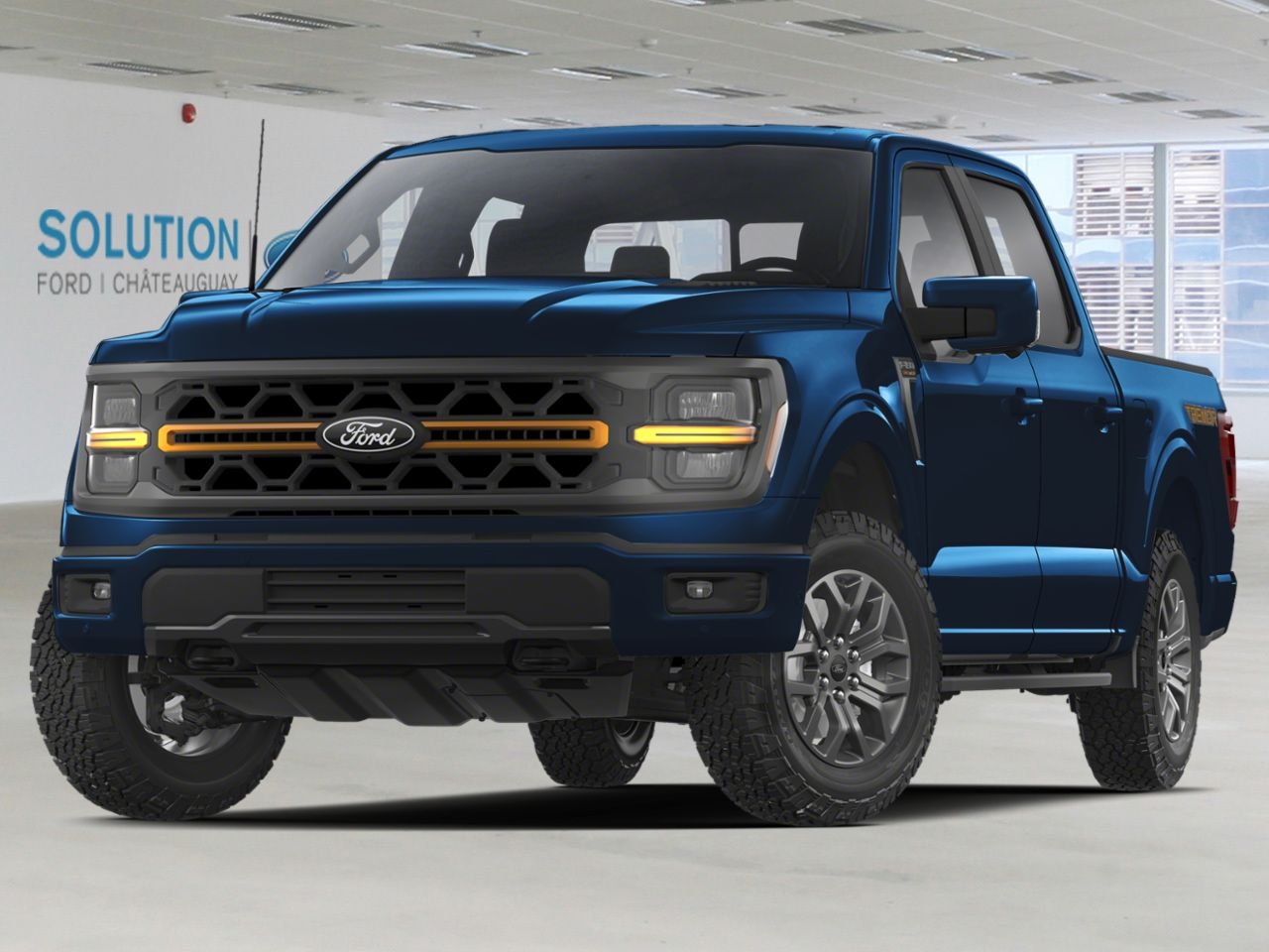 Ford F-150 TREMOR CABINE SUPERCREW 4RM CAISSE DE 5,5 PI 2026 Bleu antimatière métallisé Châteauguay - photo #0