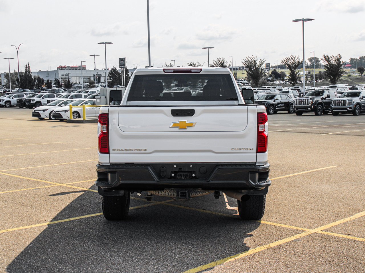 2024 Chevrolet Silverado 2500HD 4WD Crew Cab 159 Custom White Sherwood Park - photo #6